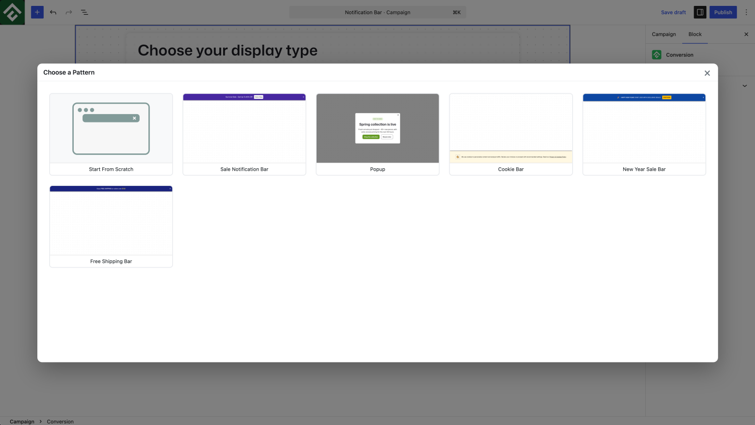 ConvertForce - Block-Based WordPress Popup & CTA Plugin