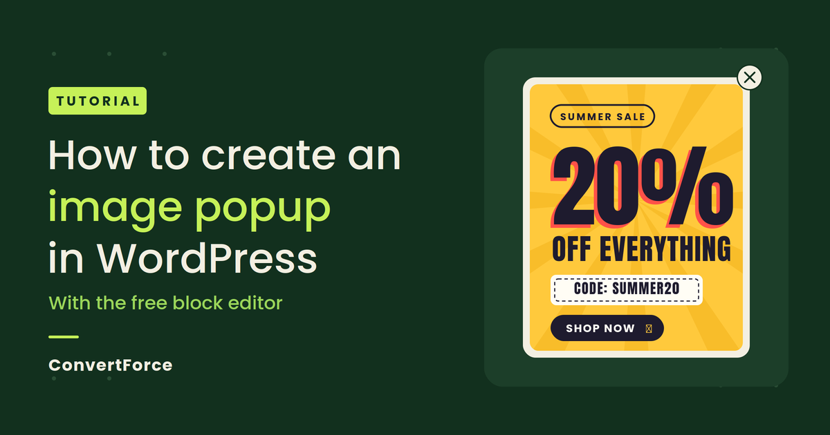 How to Create an Image Popup in WordPress